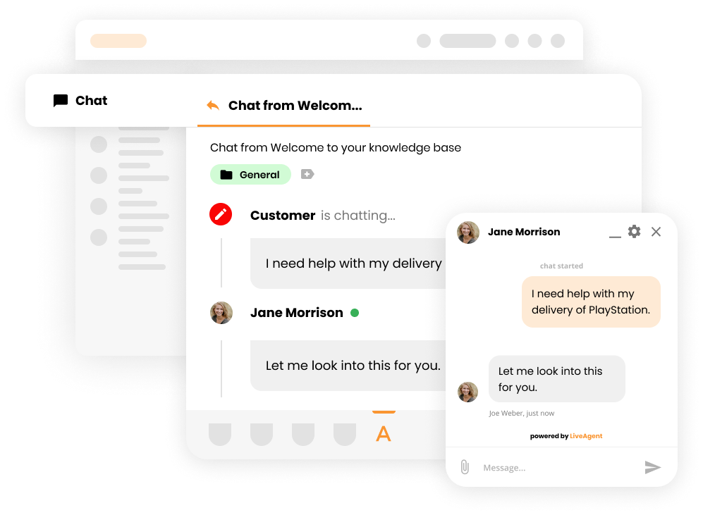 Real time chat