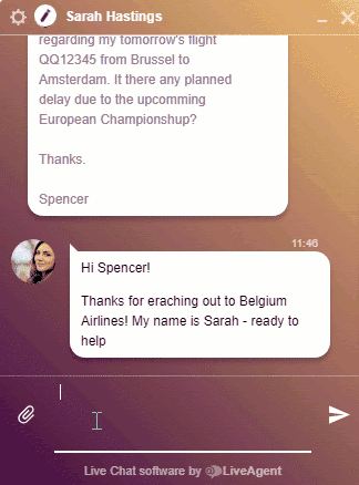 LiveAgent 的实时聊天软件
